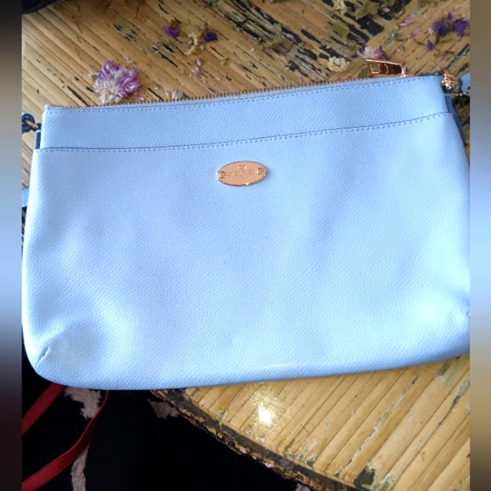 Coach Light Blue Crossbody Bag